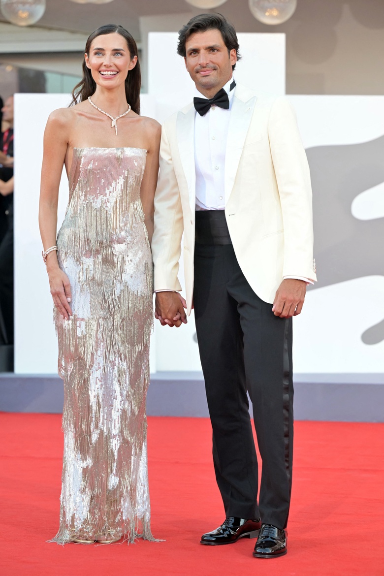 Rebecca Donaldson Slays the Red Carpet at the Venice Film Festival