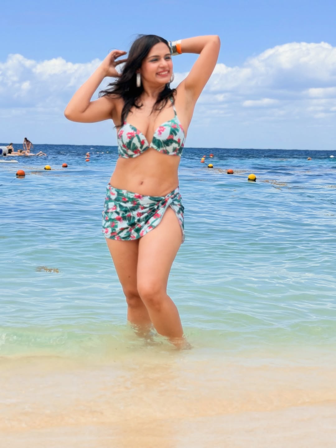 Reetika Bhandari's Tropical Glam Captures the Beach Runway