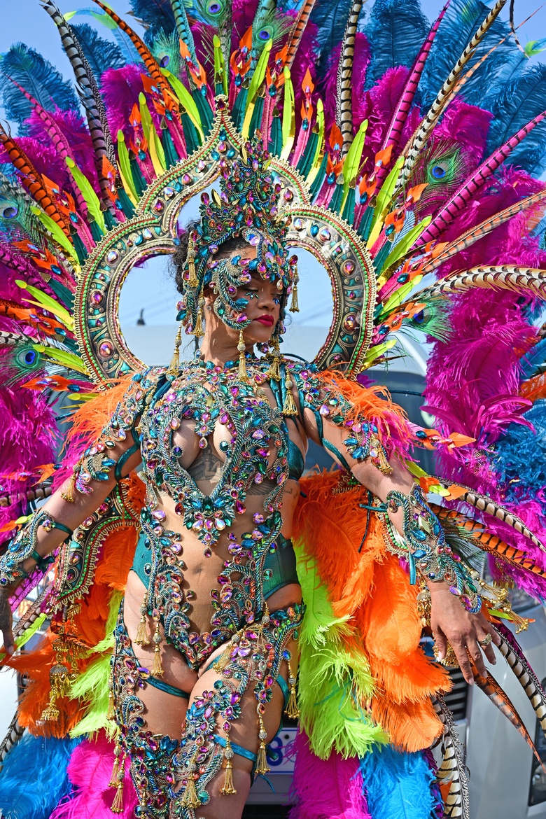Rihanna Brings the Carnival Energy with Vibrant Style!