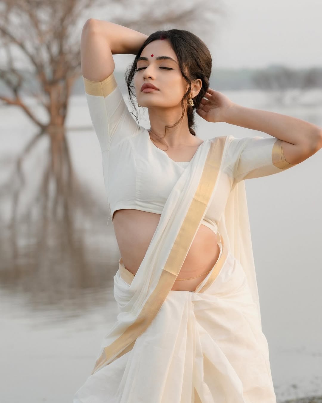 Rishika Naik in Serene Natural Beauty