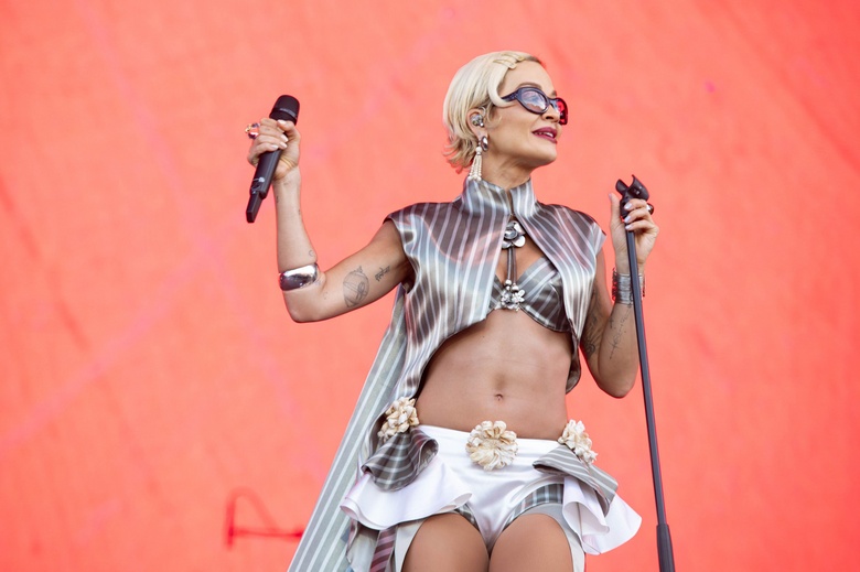 Rita Ora’s Radiant Night Out Glow at the Isle of Wight Festival