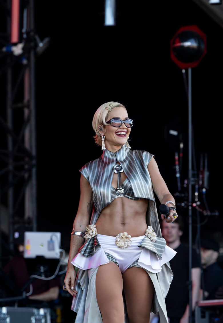 Rita Ora’s Radiant Night Out Glow at the Isle of Wight Festival
