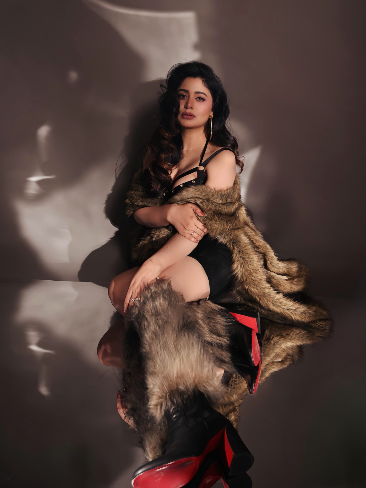 Ritabhari Chakraborty Owns the Monochrome Magic in This Editorial Look