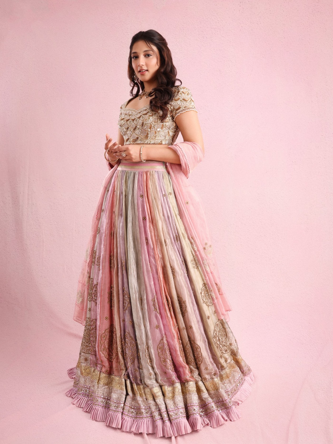 Ritika Nayak Owns Modern Ethnic Glamour in Stunning Couture Look