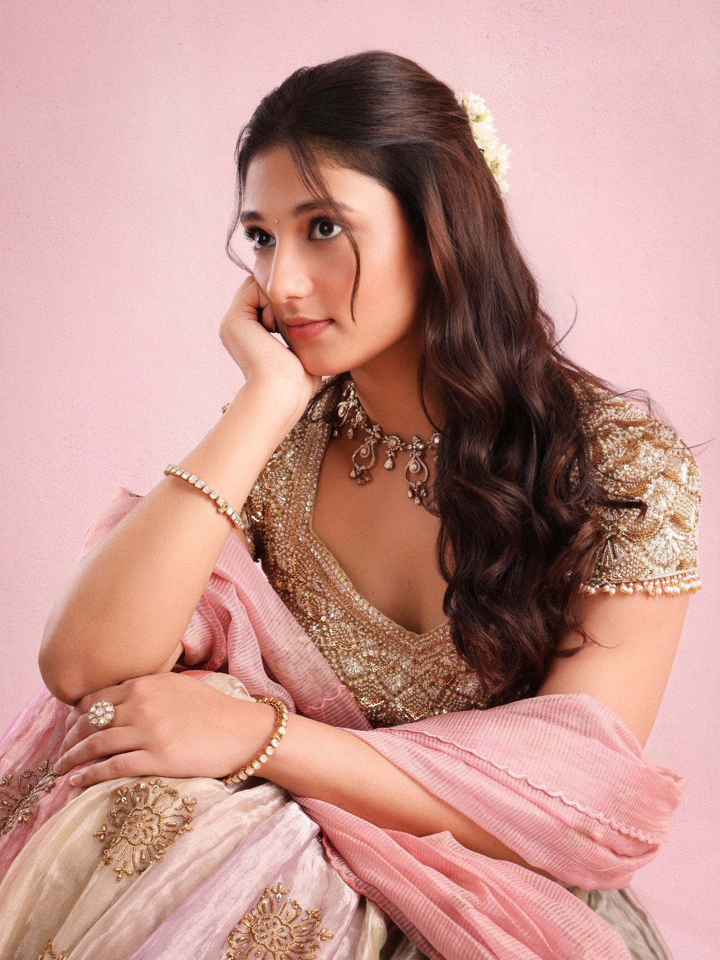Ritika Nayak Owns Modern Ethnic Glamour in Stunning Couture Look