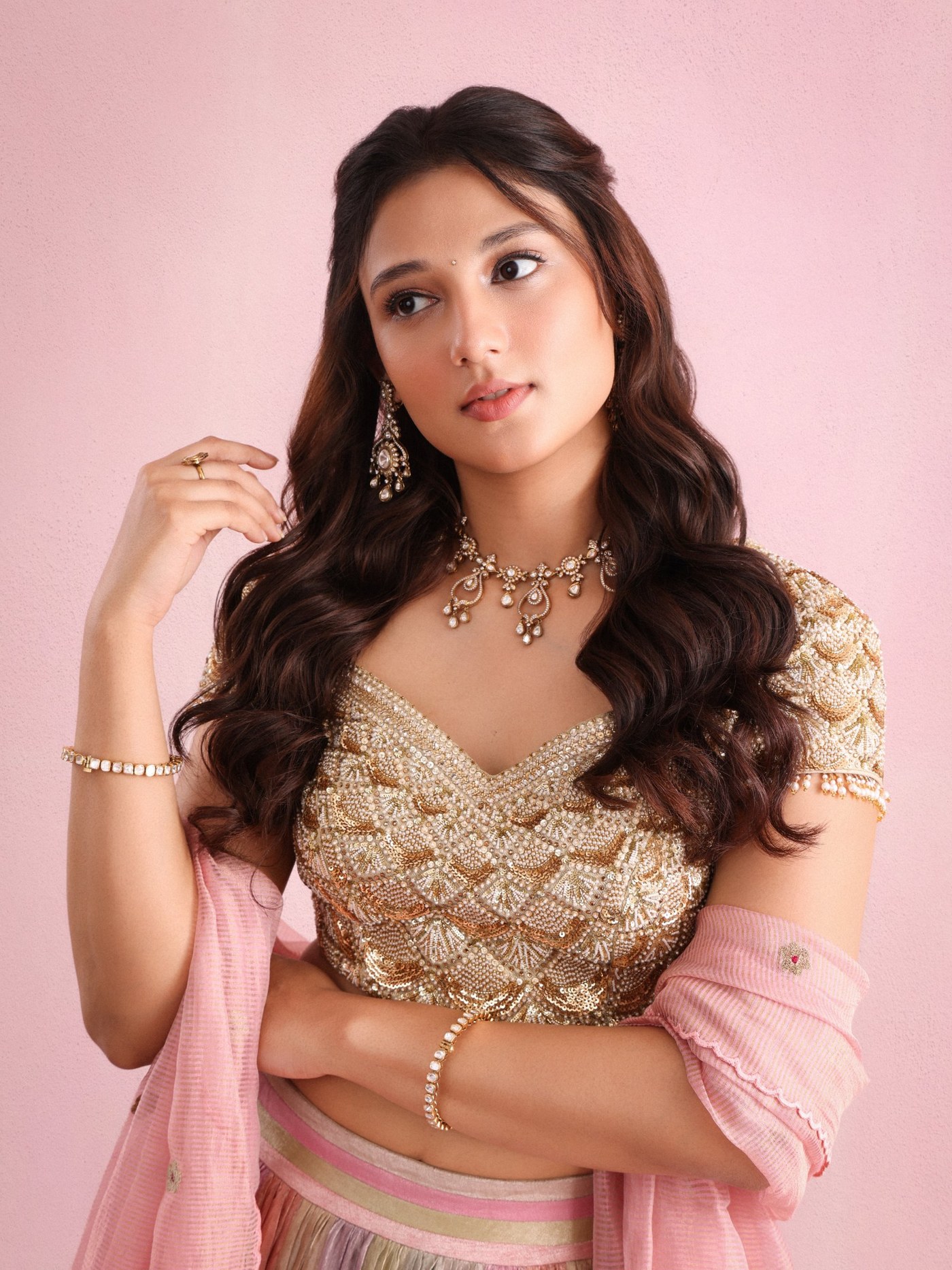 Ritika Nayak Owns Modern Ethnic Glamour in Stunning Couture Look