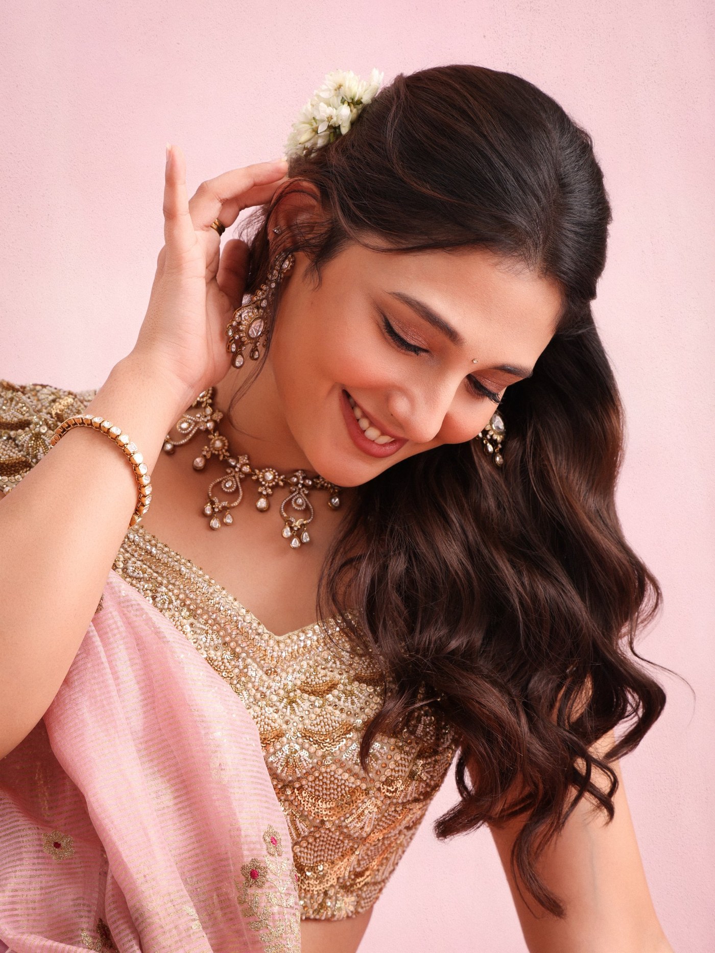 Ritika Nayak Owns Modern Ethnic Glamour in Stunning Couture Look