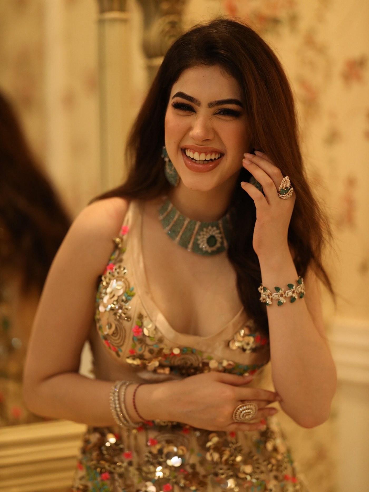 Riva Arora’s Royal Return: Embracing Sparkle and Playfulness in Latest Look
