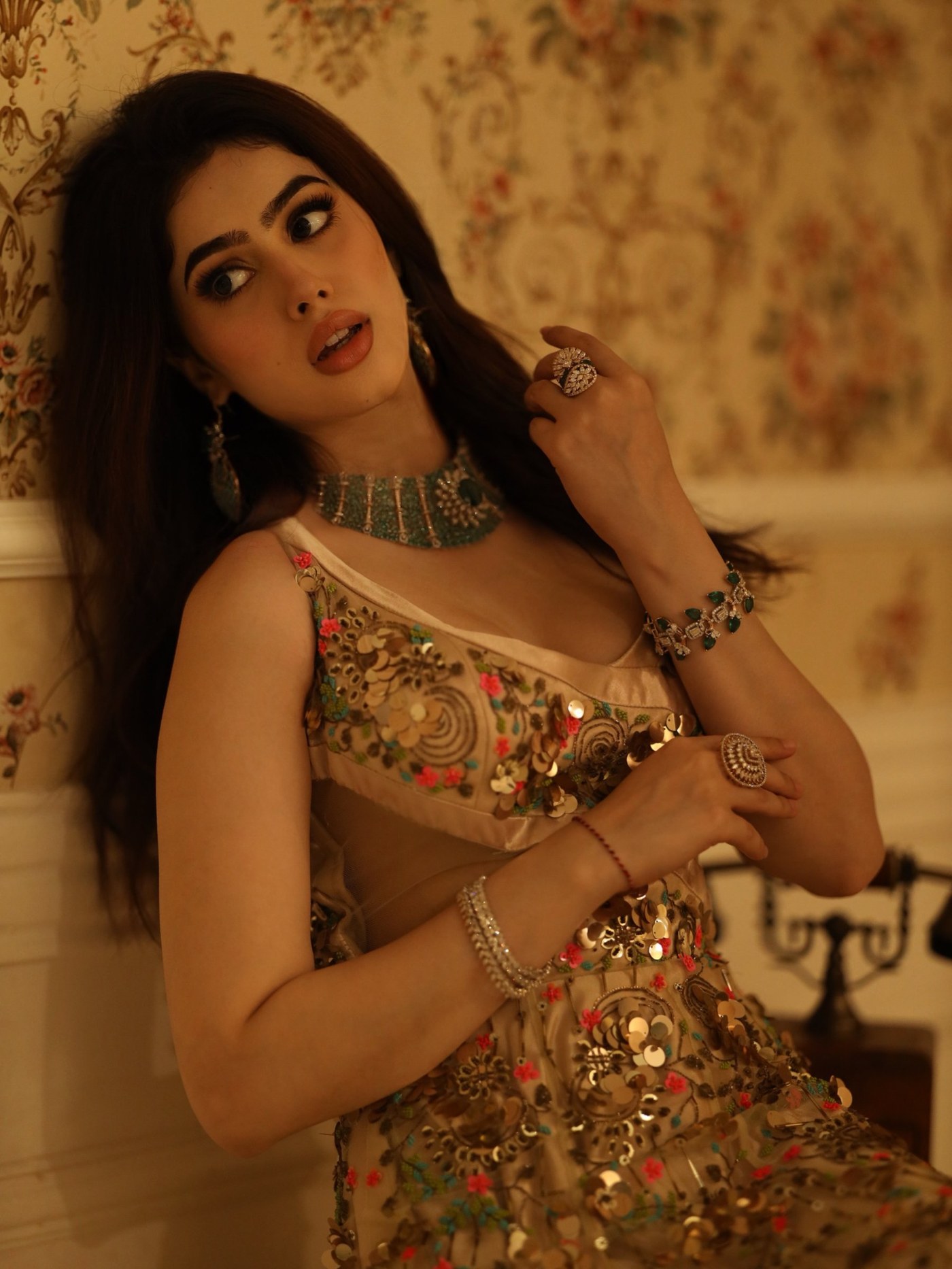 Riva Arora’s Royal Return: Embracing Sparkle and Playfulness in Latest Look