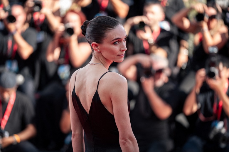 Rooney Mara's Effortless Chic Glow at Venice Film Festival