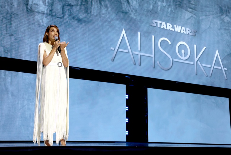 Rosario Dawson's Radiant Presence at the Disney Showcase