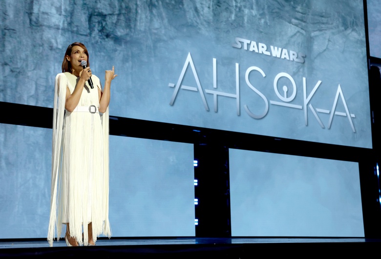 Rosario Dawson's Radiant Presence at the Disney Showcase