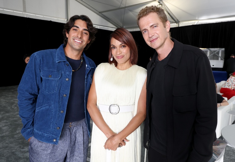 Rosario Dawson's Radiant Presence at the Disney Showcase