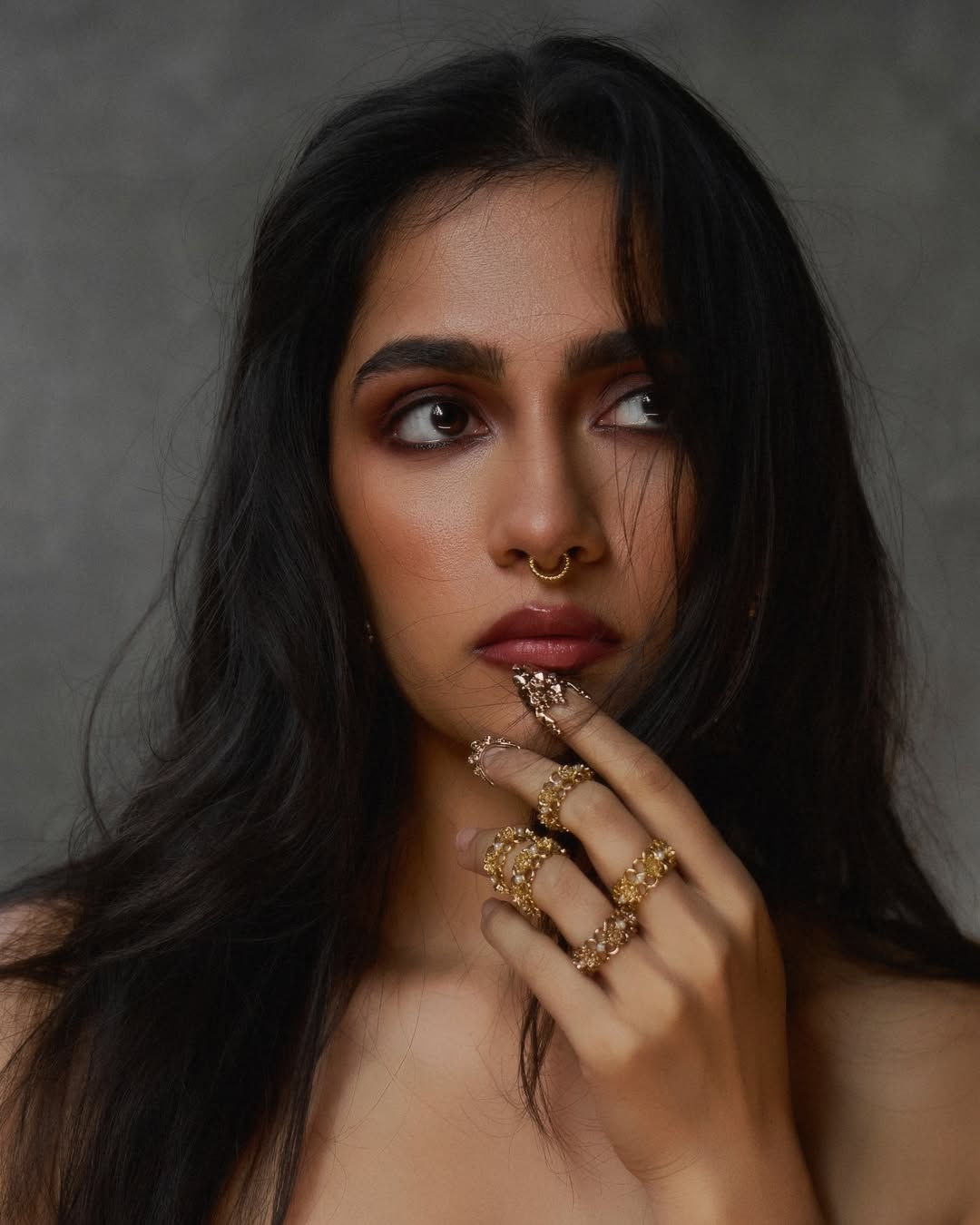 Rukmini Vasanth's Golden Radiance Captivates Fans