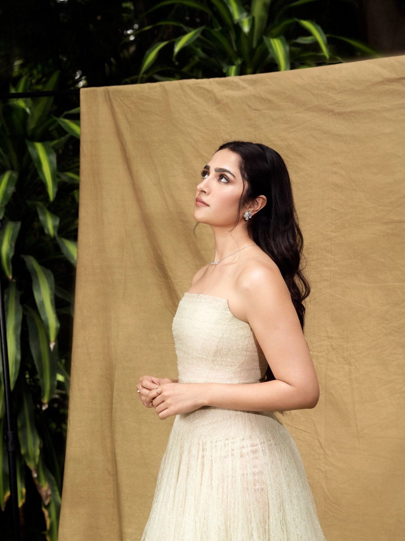 Rukmini Vasanth Channels Quiet Luxury in ‘Toxic’ Fairytale Look