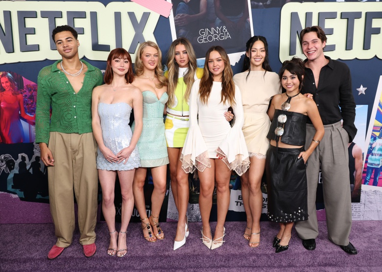 Sadie Stanley attends the Netflix End of Summer Bash in Los Angeles, looking radiant and glamorous. - Photos & Updates