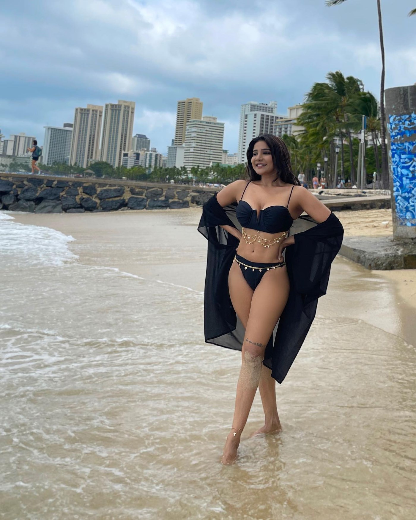 Sakshi Agarwal Stunning Bikini Photos Indian Actress Glamour