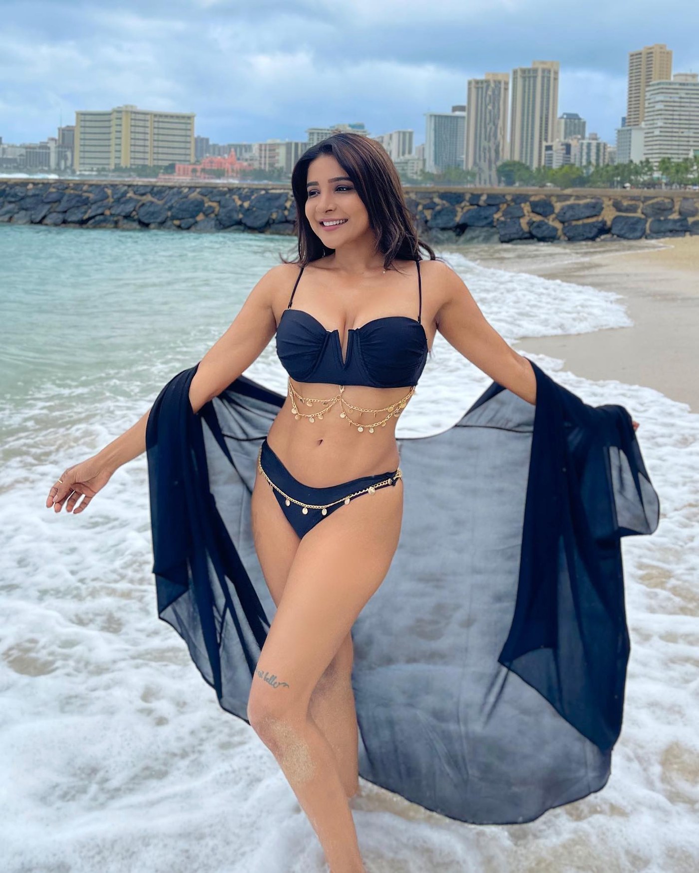 Sakshi Agarwal Stunning Bikini Photos Indian Actress Glamour