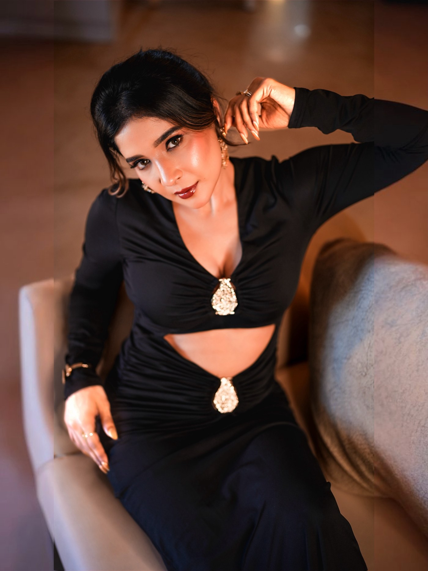 Sakshi Agarwal's Bold Black Look: A Statement of Self-Discovery and Power