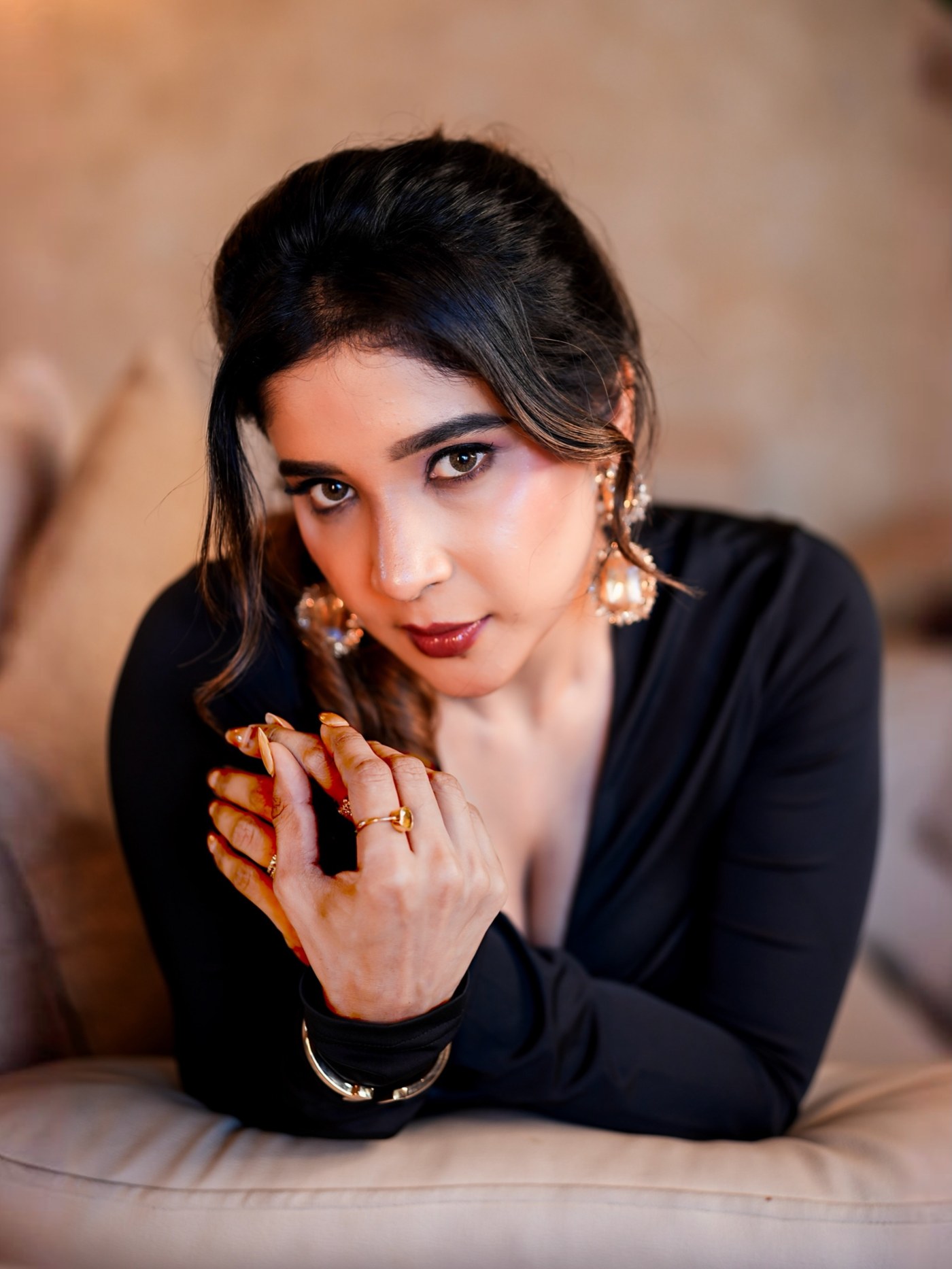 Sakshi Agarwal's Bold Black Look: A Statement of Self-Discovery and Power