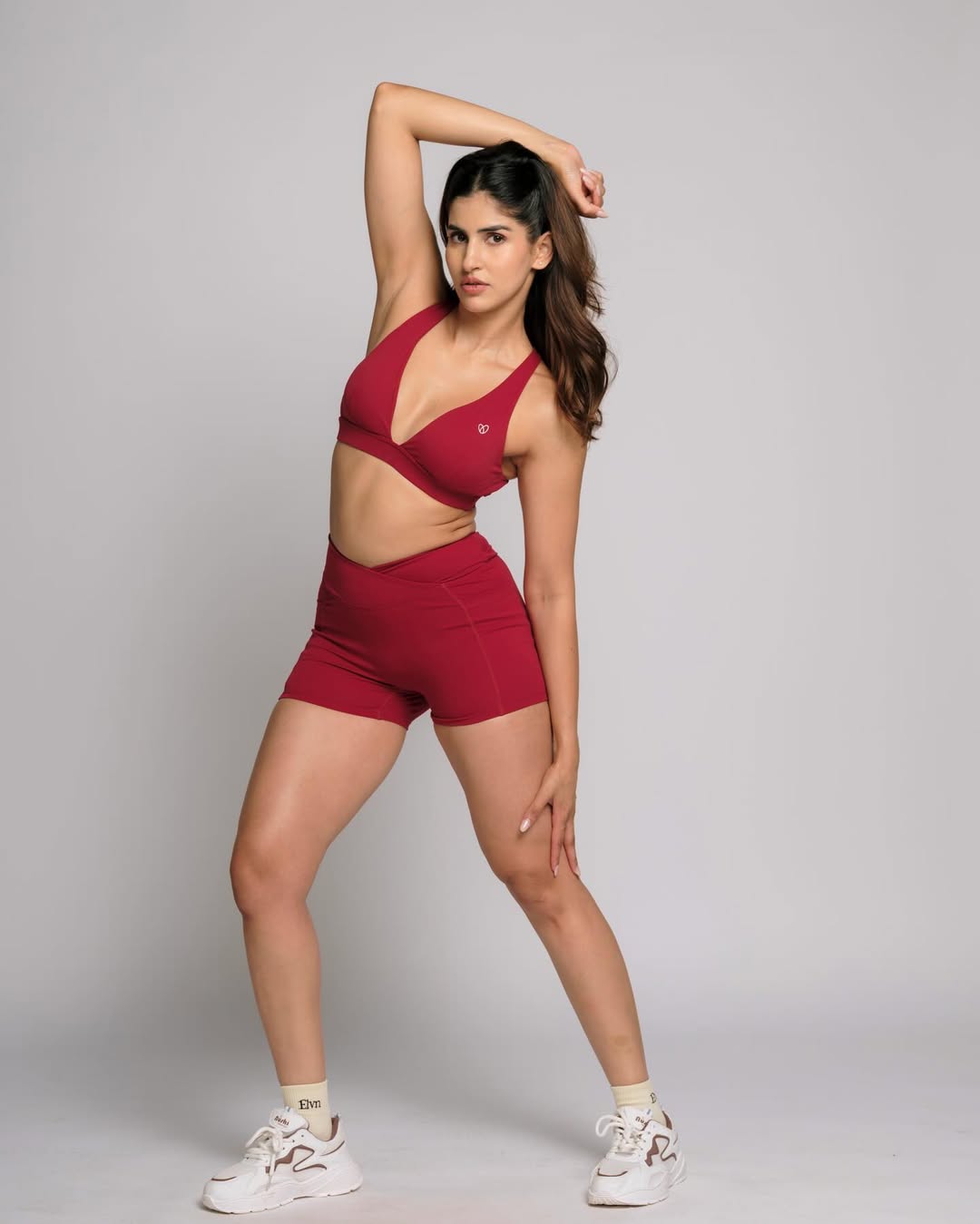 Sakshi Malik's Viral Red Athleisure Look Redefines Fitness Fashion