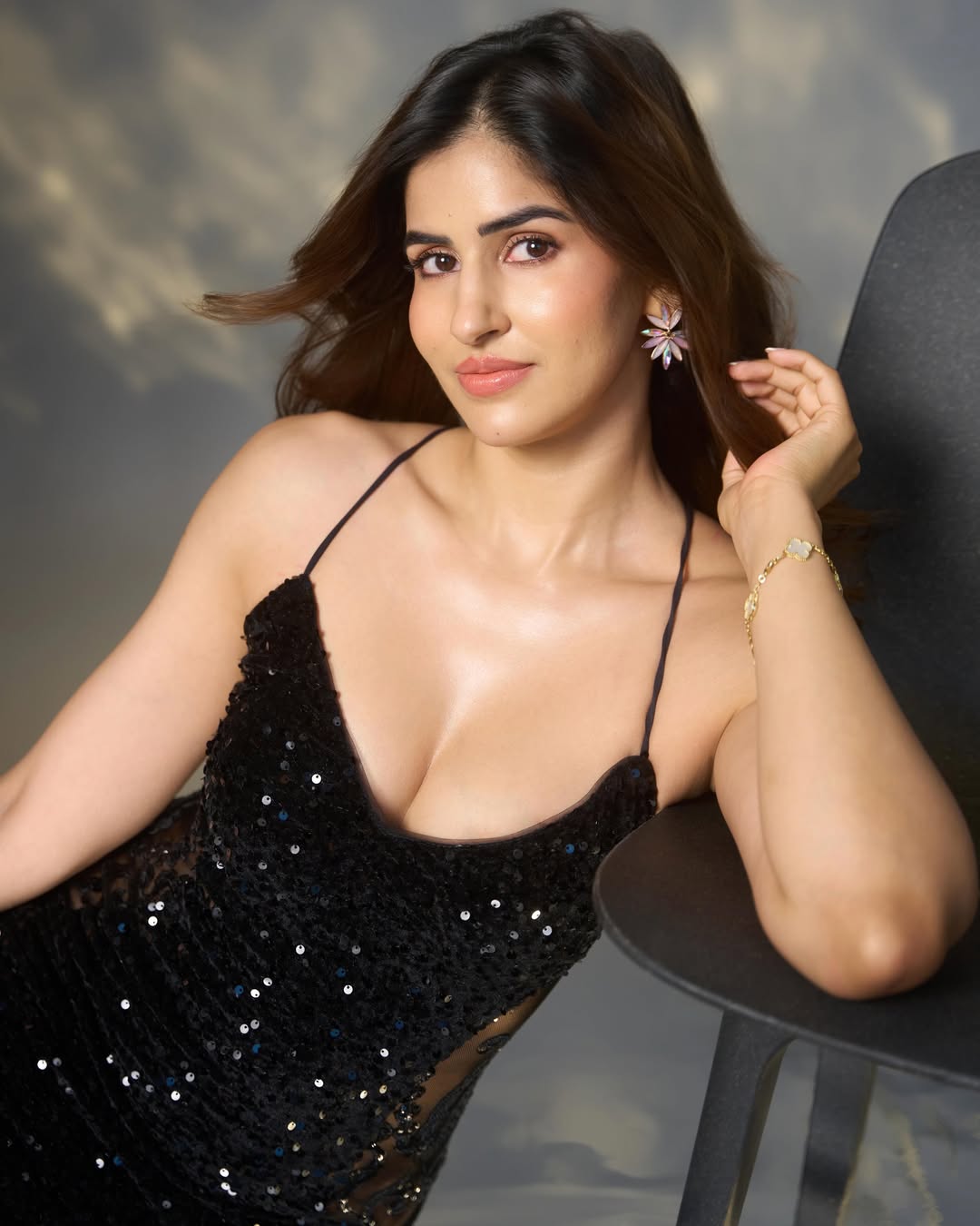 Sakshi Malik Blends Olympic Strength with Stunning Black Glamour