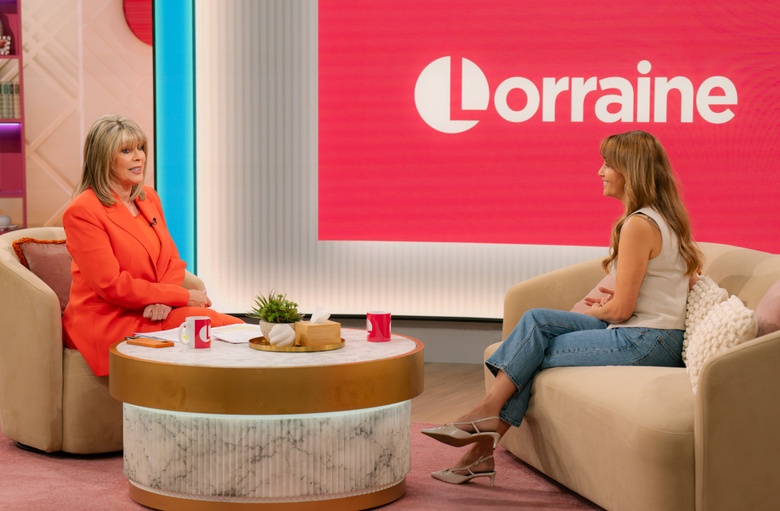 Samia Longchambon Shines on 'Lorraine' with Stunning Style and Elegance!