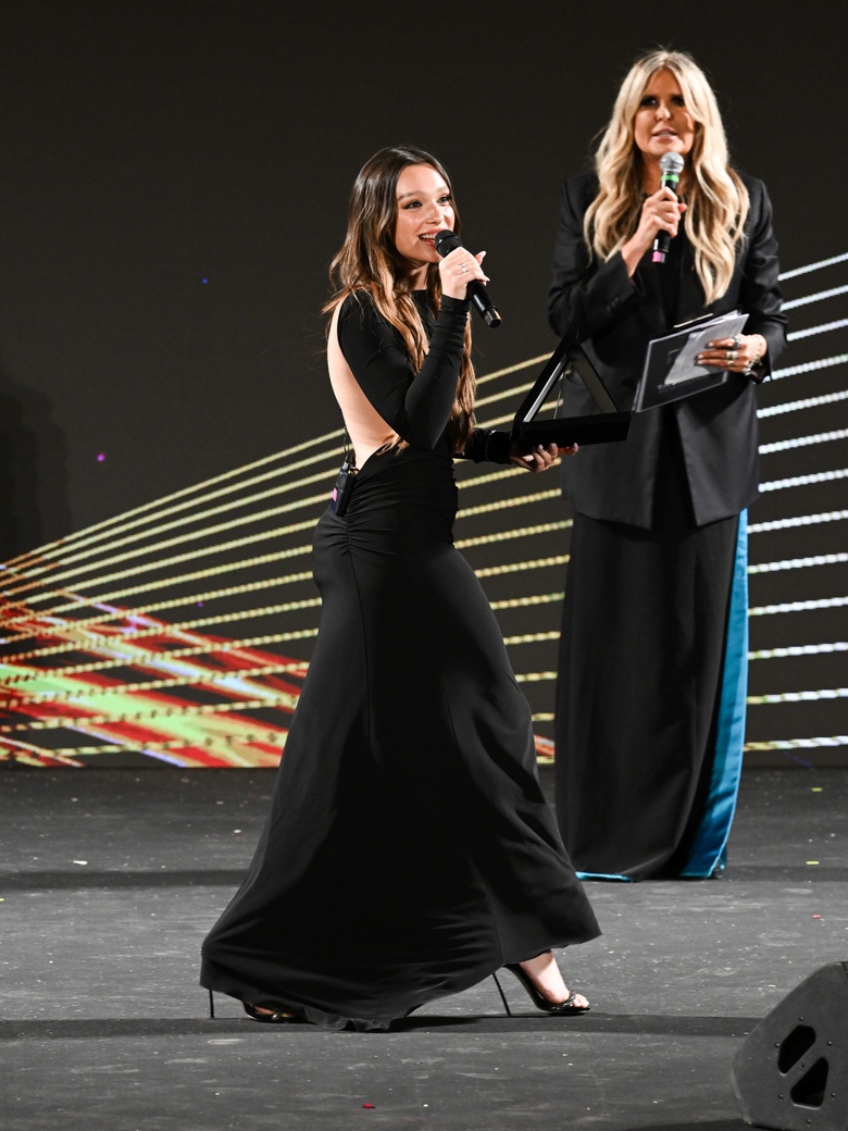 Sarah Toscano Radiates at the 72nd Taormina Film Festival