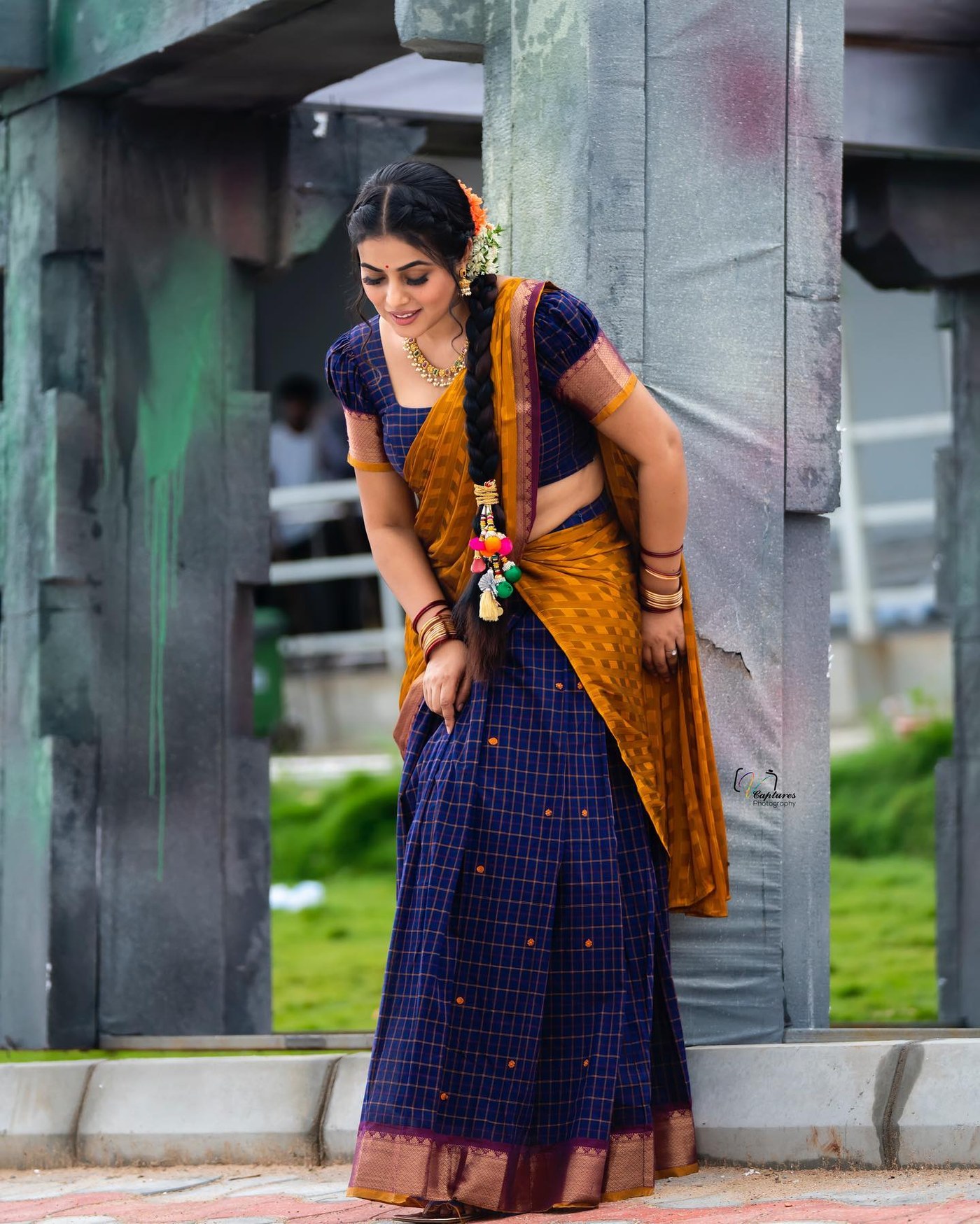 Shamna Kasim Purnaa Latest Saree Stills Glamour