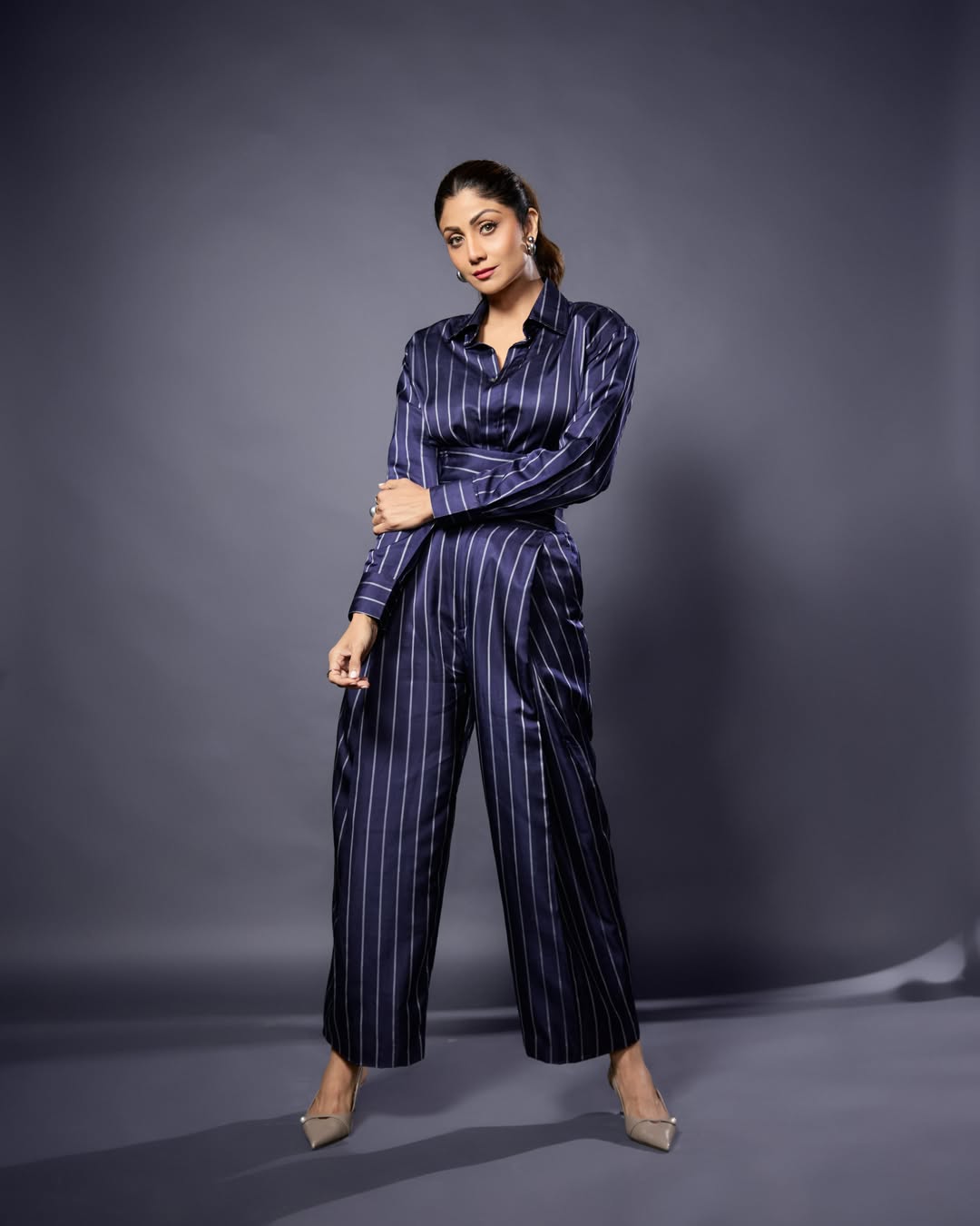 Shilpa Shetty’s Style Showcase: Three Outfits That Define Modern Glamour!