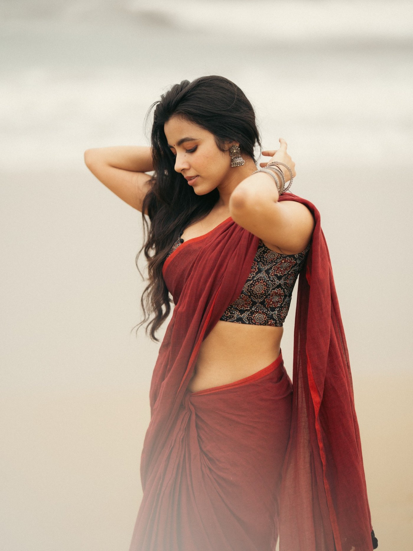 Shivani Nagaram Redefines Ethnic Chic on the Coastline