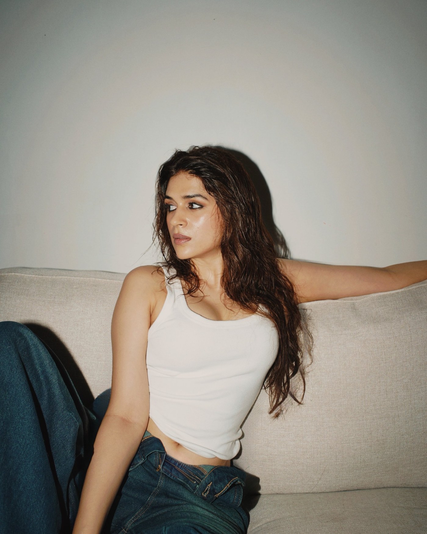 Shraddha Das Masters Effortless Chic in Minimalist White Moments