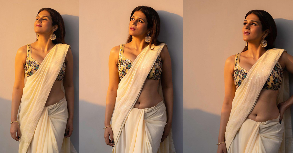 Shraddha Das Stunning Saree Photos Capturing the Elegance of 2023