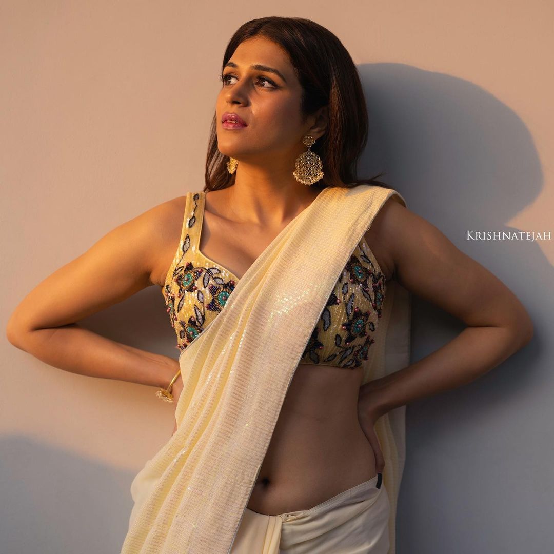 Shraddha Das Stunning Saree Photos Capturing the Elegance of 2023