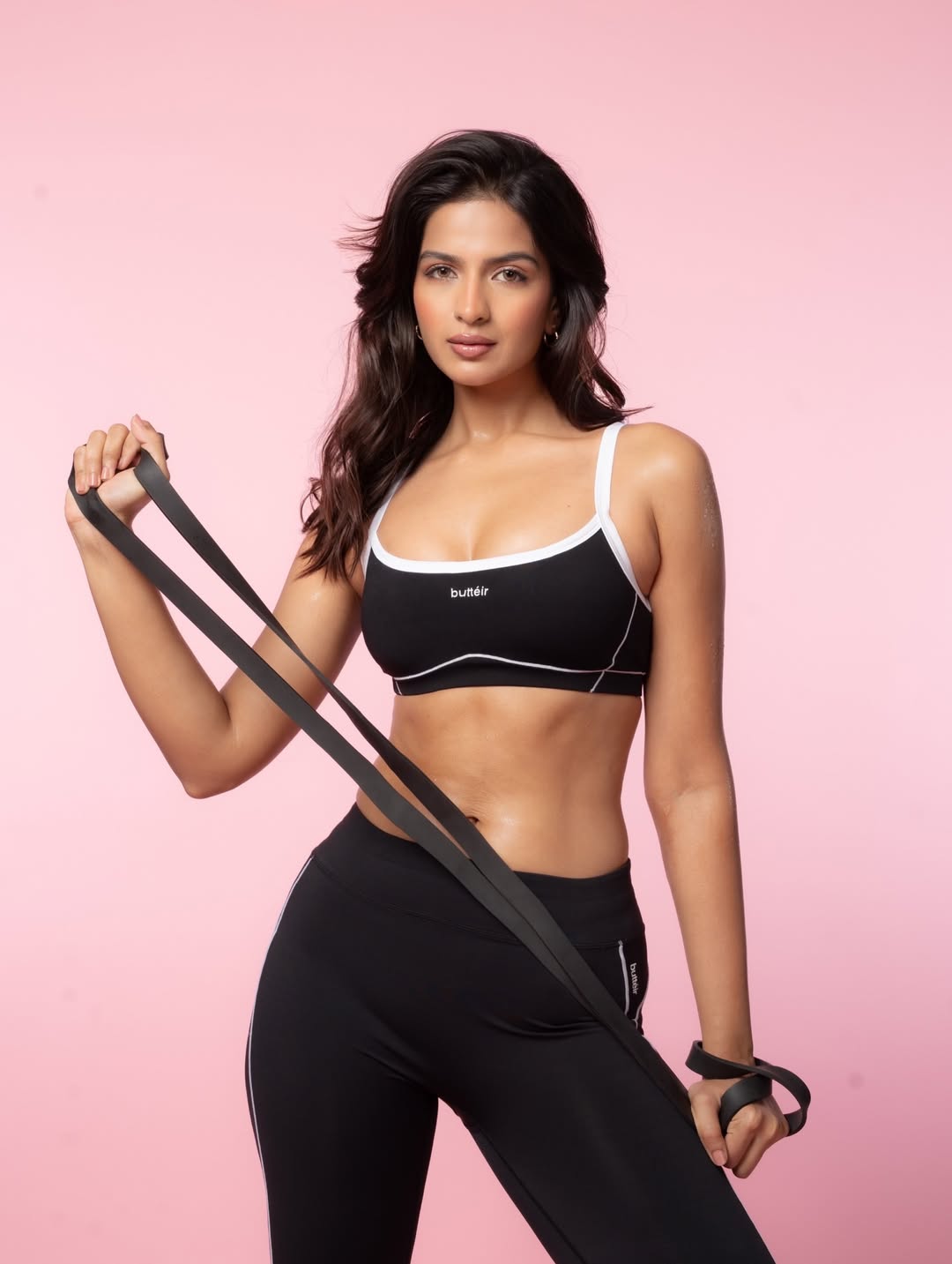 Shruti Chauhan in Pink: Athletic Glamour Session