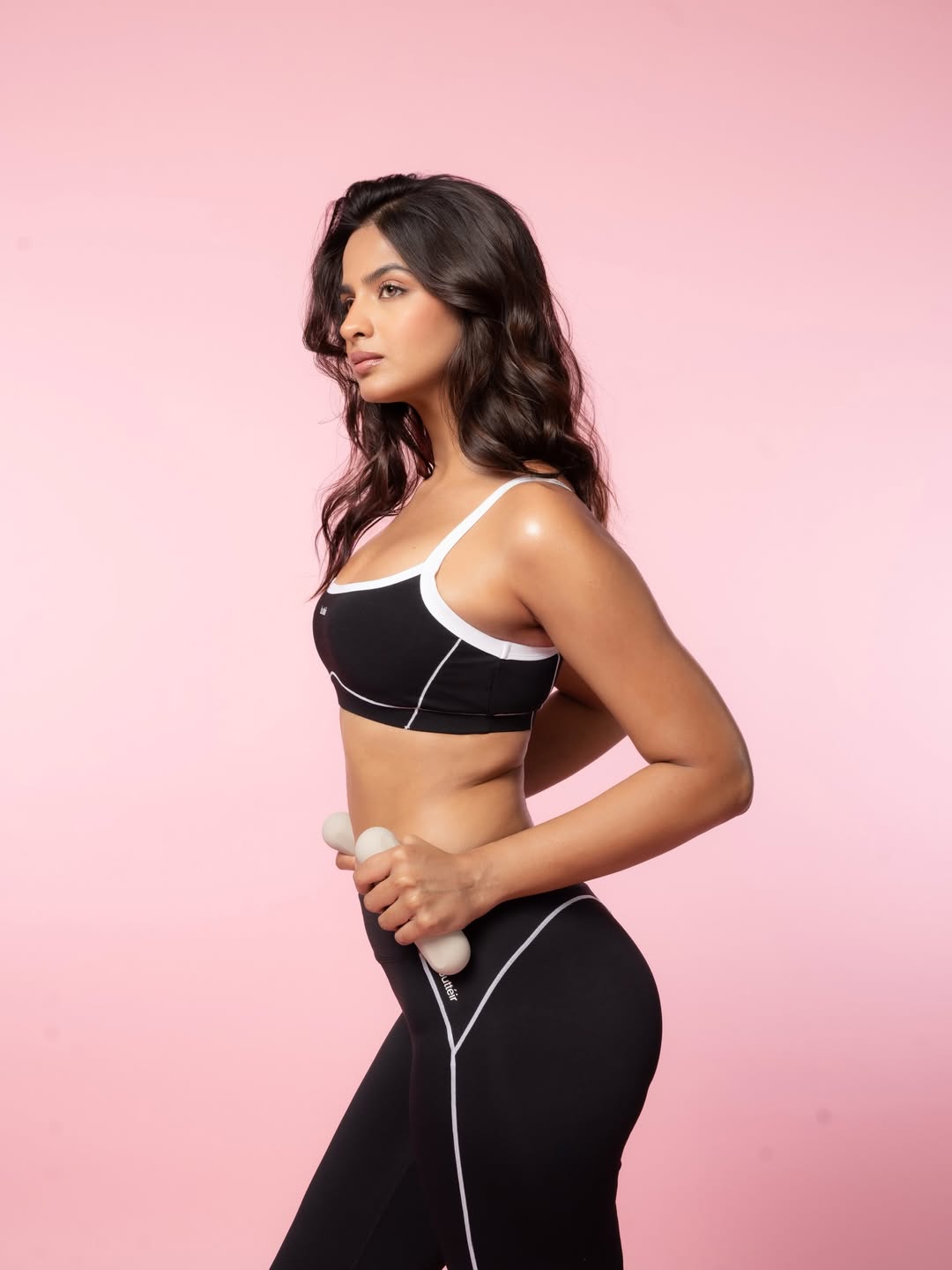 Shruti Chauhan in Pink: Athletic Glamour Session