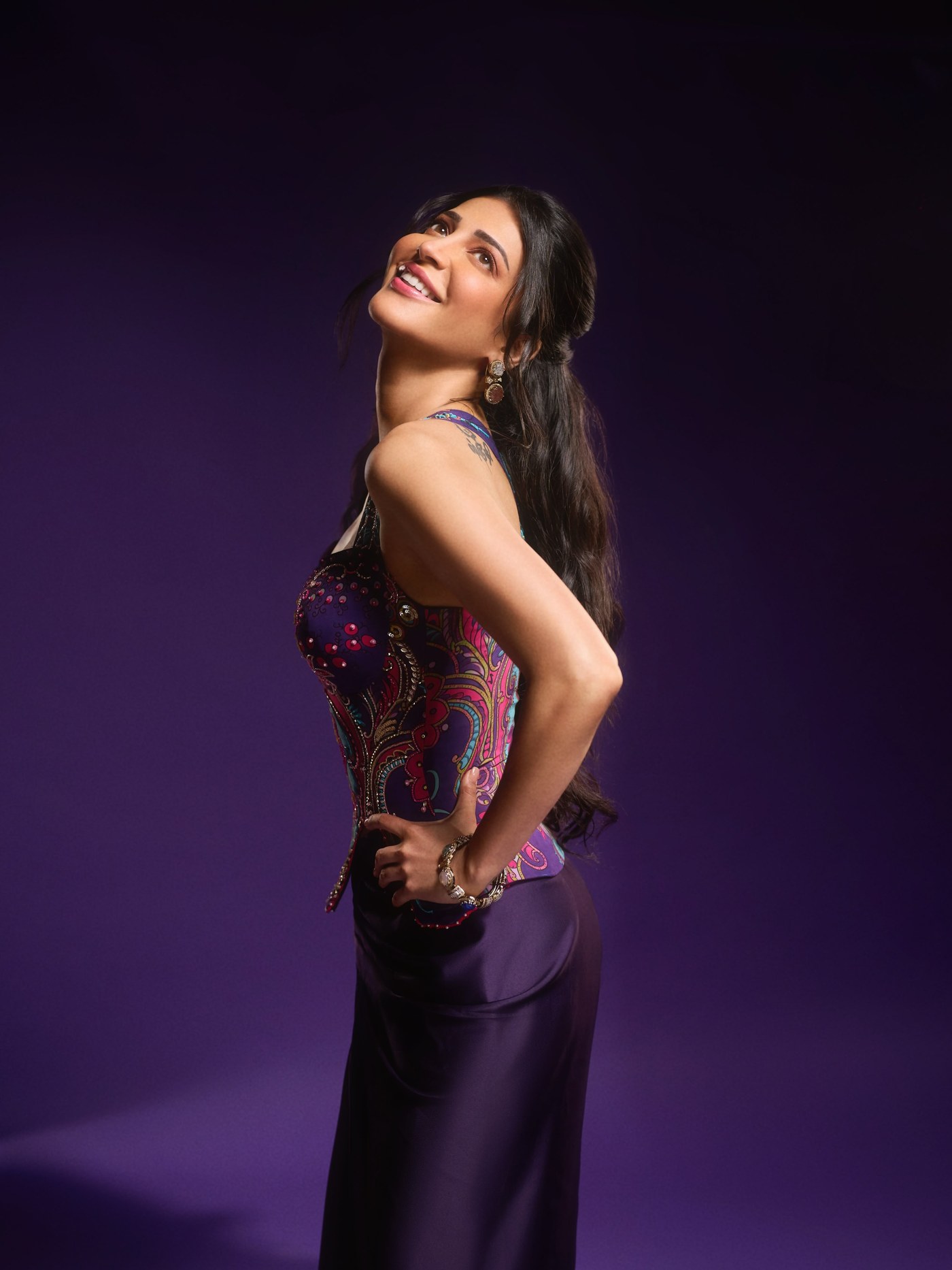 Shruti Haasan Blends Rock-Star Edge with Indian Craftsmanship
