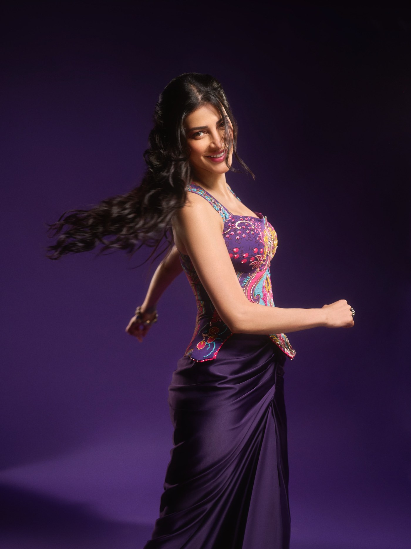 Shruti Haasan Blends Rock-Star Edge with Indian Craftsmanship
