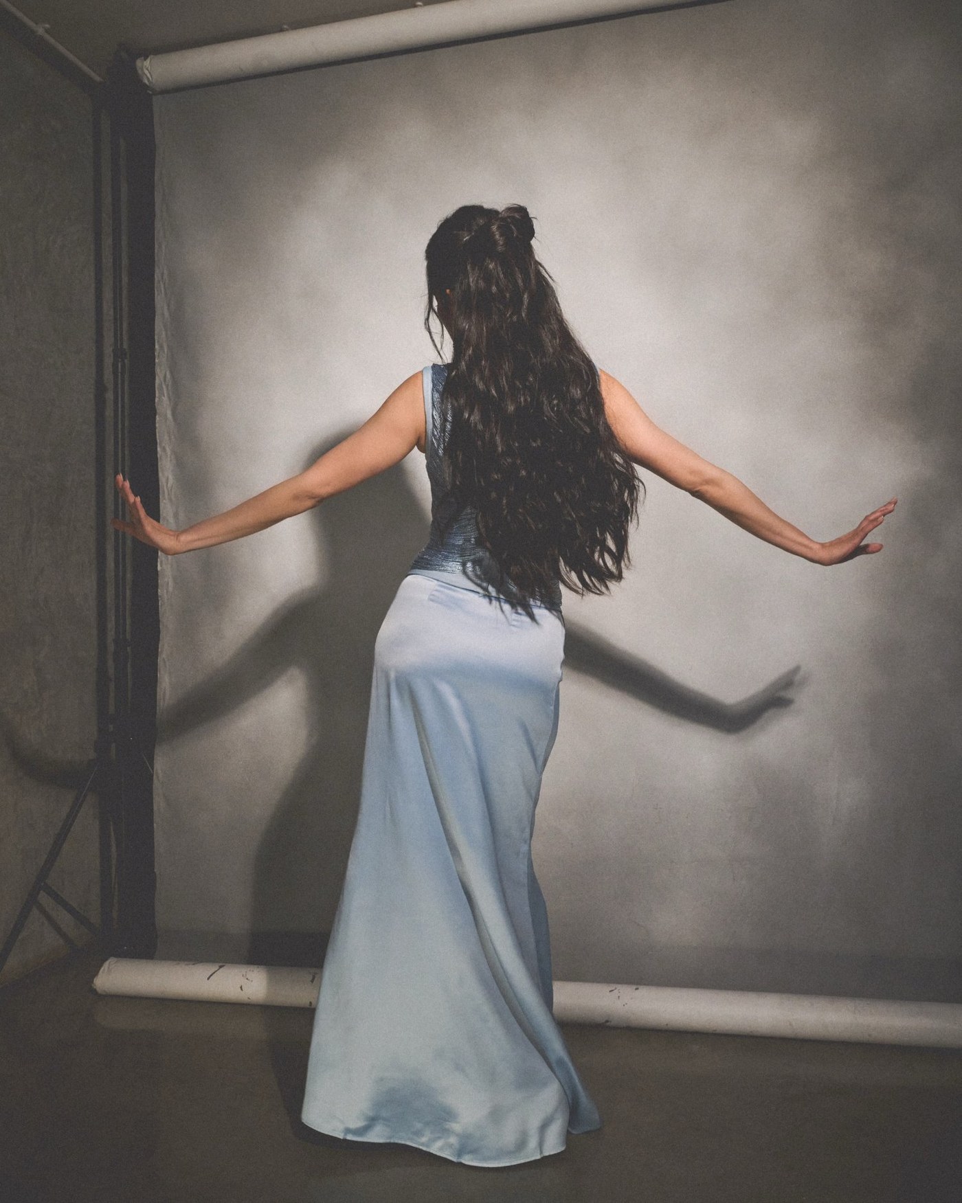 Shruti Haasan's Ethereal Blue Dream: A Masterclass in Modern Elegance