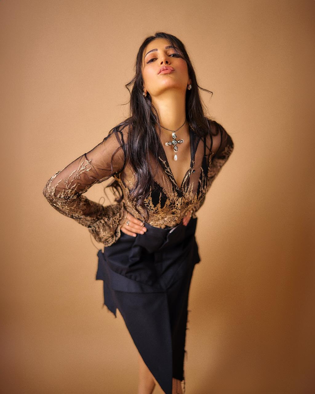 Shruti Haasan's Gothic Statement Look Steals the Spotlight