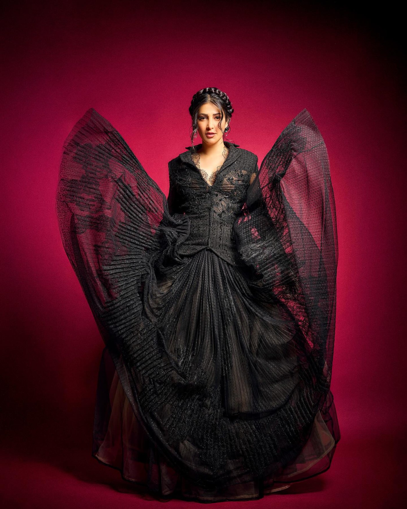 Shruti Haasan's Gothic Statement Look Steals the Spotlight