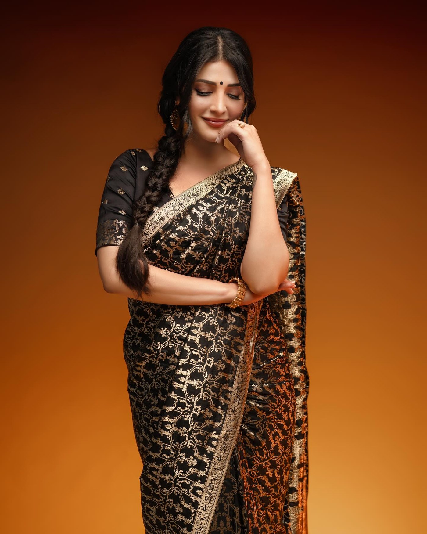 Shruti Haasan's Gothic Statement Look Steals the Spotlight