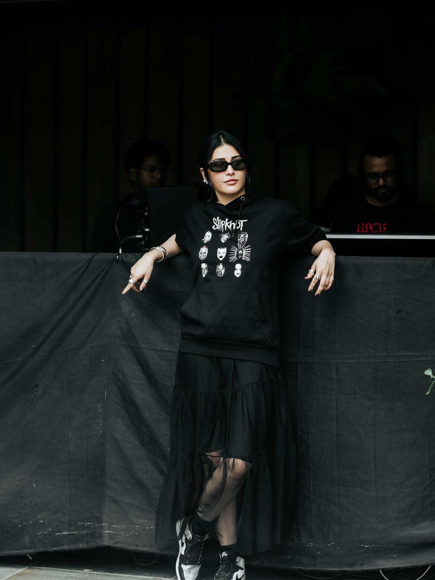 Shruti Haasan's Gothic Statement Look Steals the Spotlight
