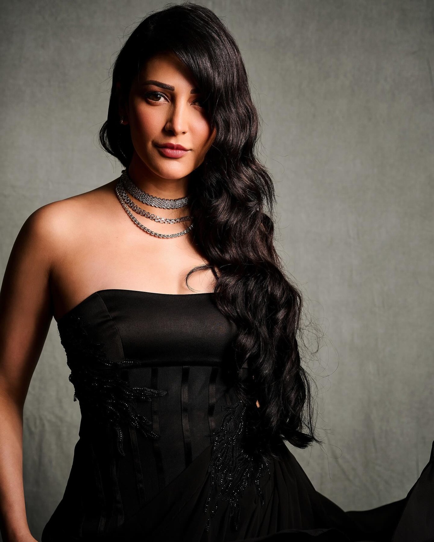 Shruti Haasan's Gothic Statement Look Steals the Spotlight