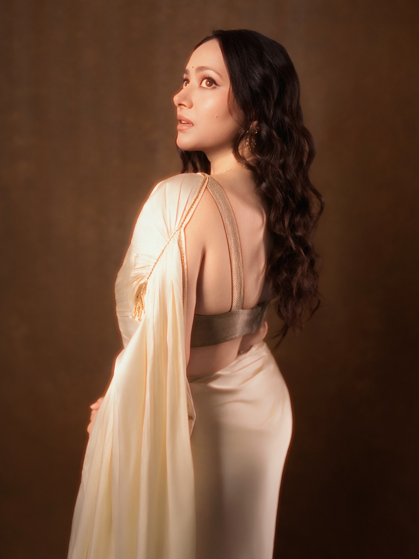 Cream Drape: Shweta Basu Prasad's Saree Showcase