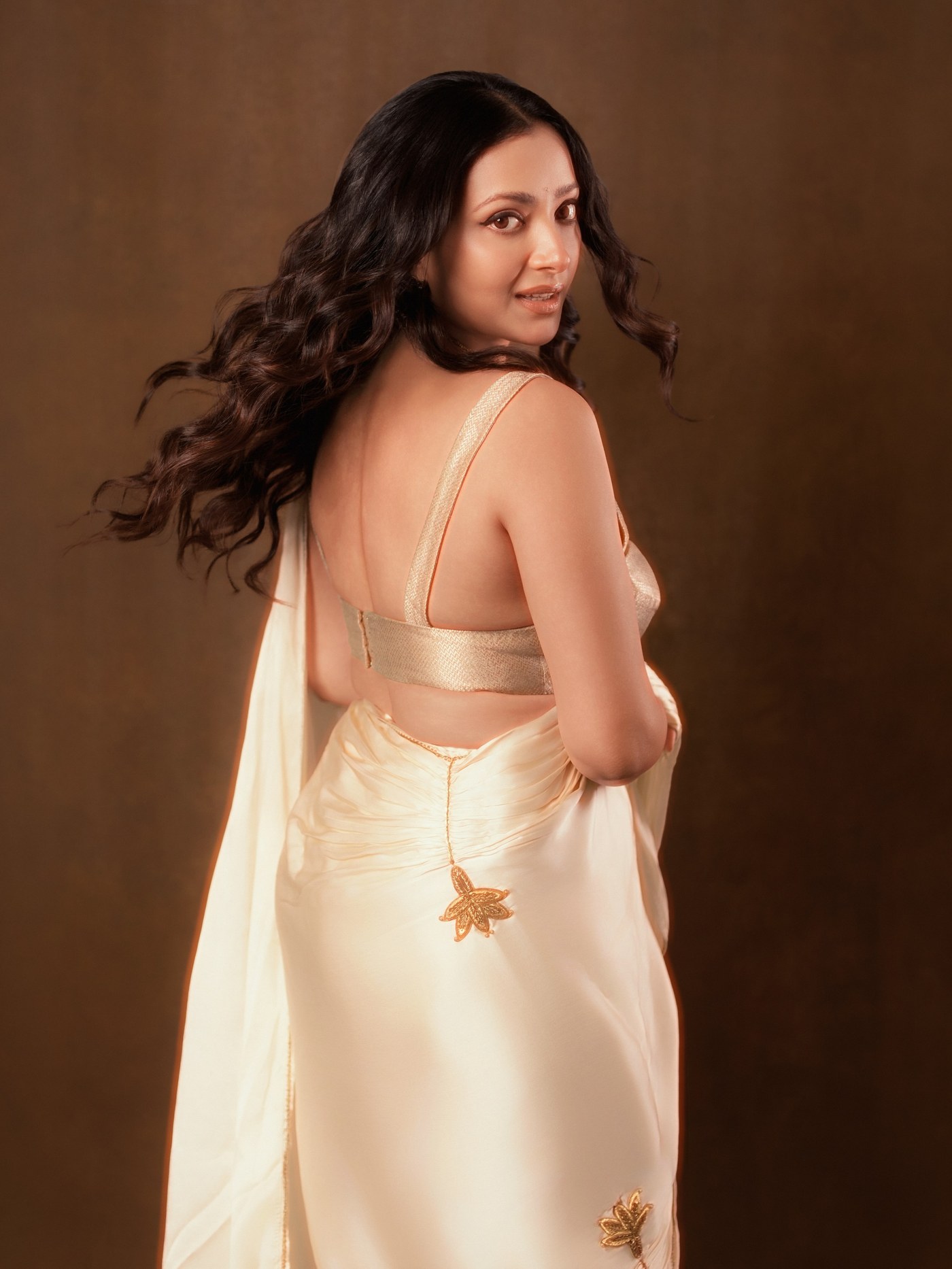 Cream Drape: Shweta Basu Prasad's Saree Showcase