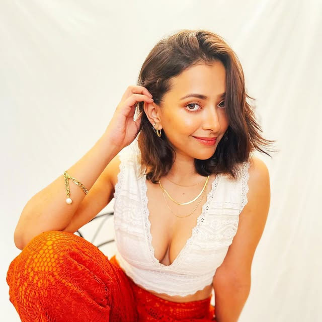 Cream Drape: Shweta Basu Prasad's Saree Showcase