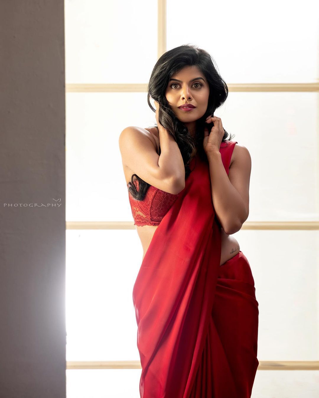Swagatha's Stunning Ensemble: A Look of Grace and Style