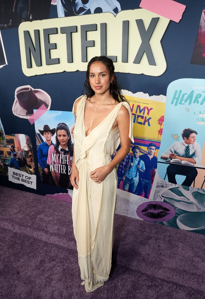 Sofia Wylie Radiates Glamour at Netflix End of Summer Bash