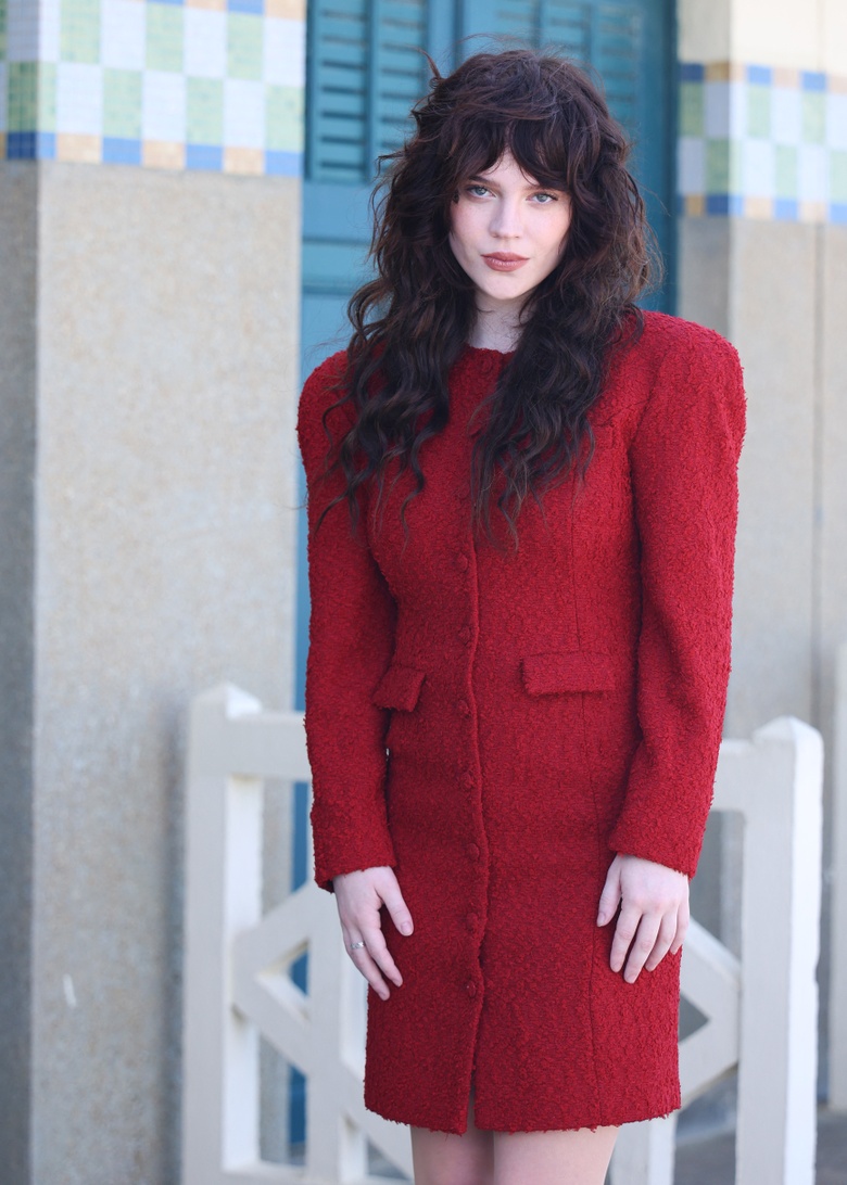 Sophie Thatcher Radiates at Film Festival Photocall